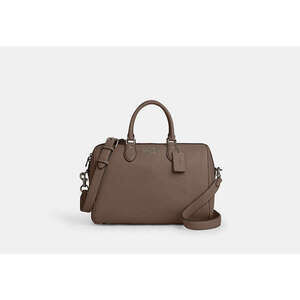 EUC Coach Rowan Large Satchel Bag Dark Stone